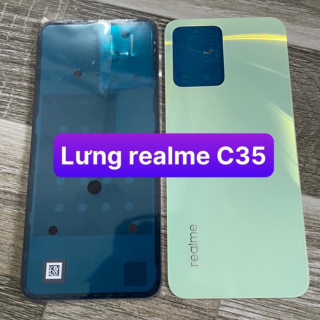 nắp lưng Realme C35 (zin)