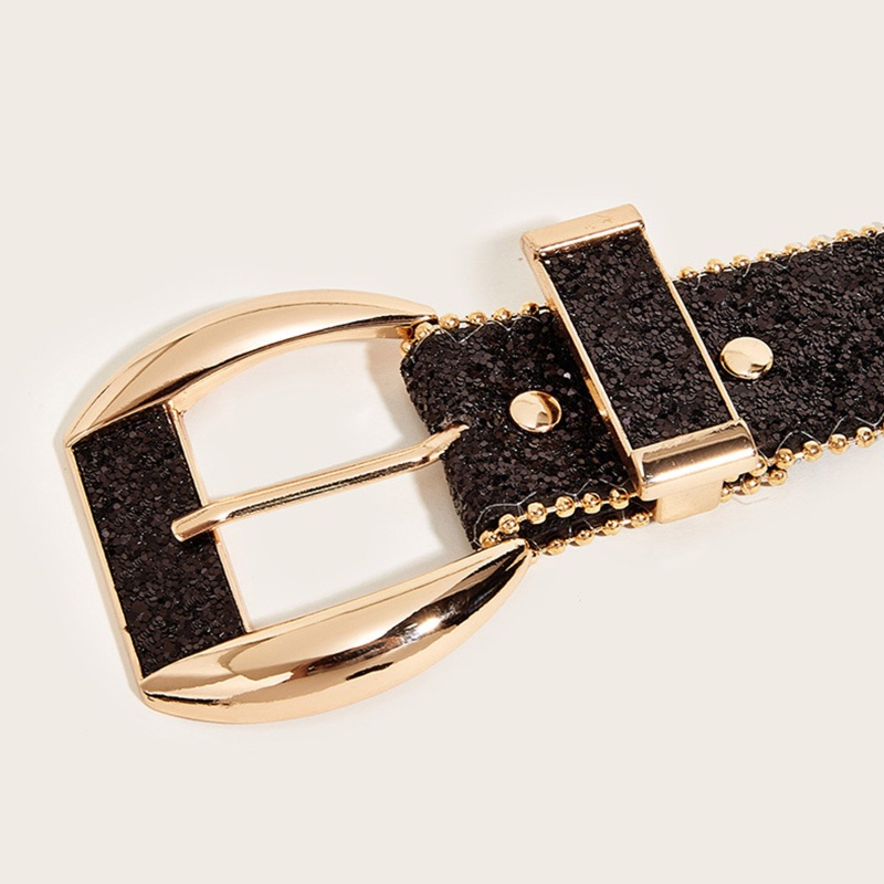 Thắt Lưng Bản Rộng Đính Đá Pha Lê Lấp Lánh Trang Trọng Cho Nữ