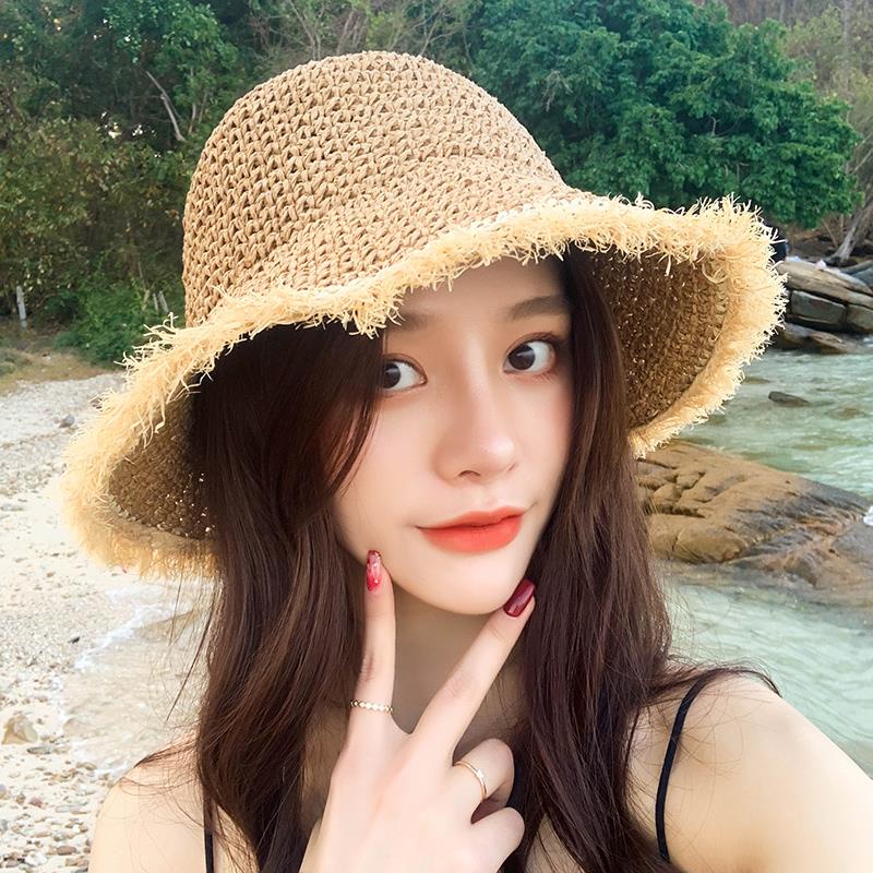 Nón Vành Đan Rơm Phong Cách Hàn Quốc Thời Trang Cho Nữ