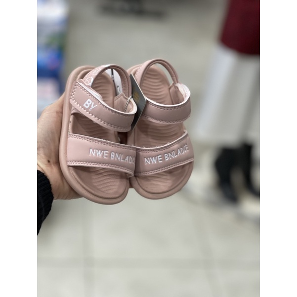 Dép quai chữ da xịn cho bé