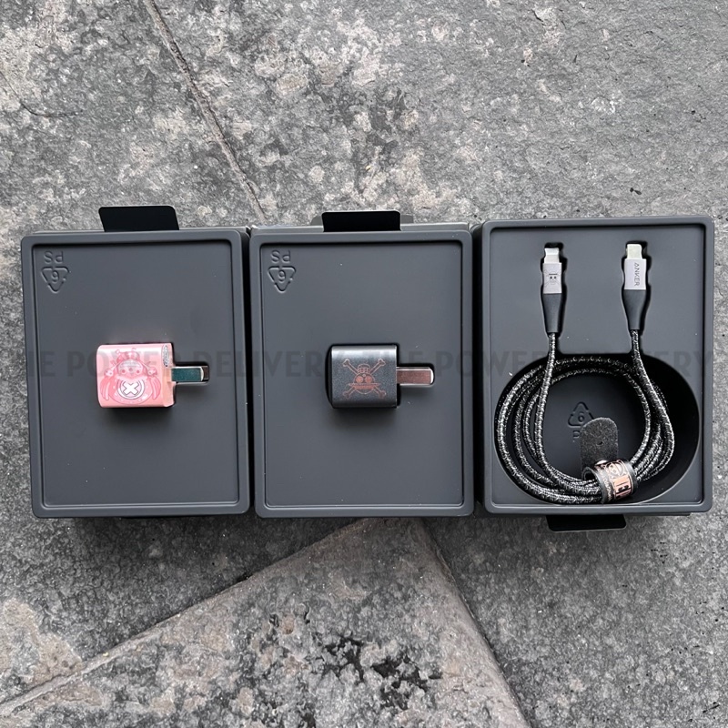 Bộ sạc Anker ONEPIECE ĐẶC BIỆT PowerPort 3 Nano 20W A2633 + Cáp C to L A9541 1.2M