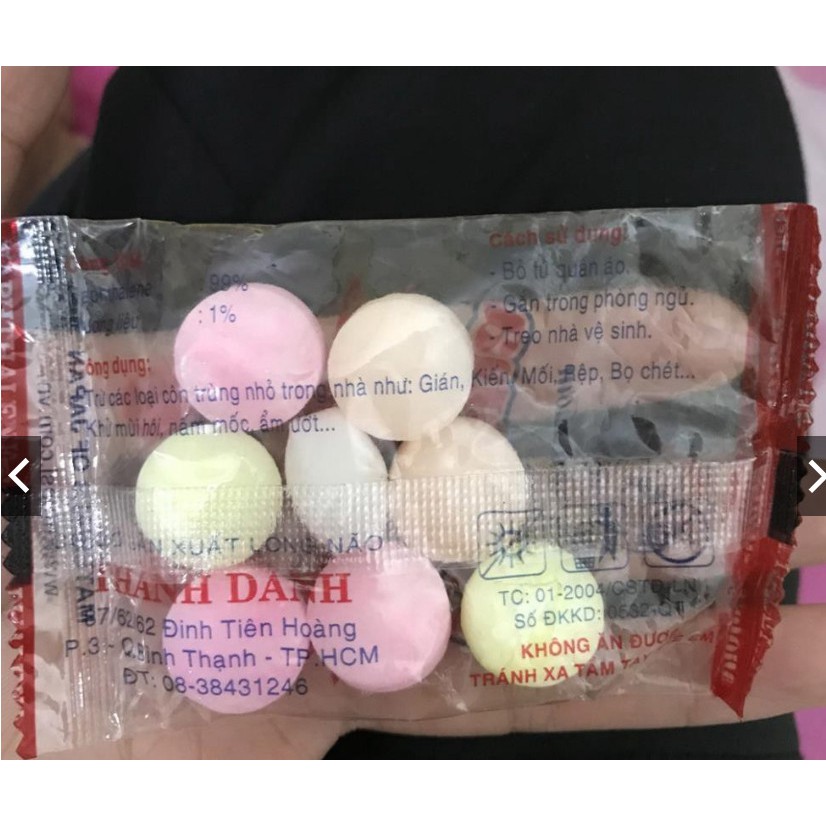 Băng phiến bỏ tủ ,chống gián