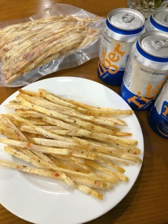 100GRAM CÁ THIỀU QUE ( dùng ngay )