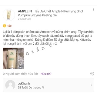 Tẩy da chết bí đỏ AmpleN [ date xa]
