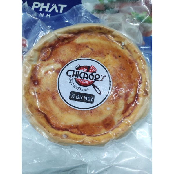 pizza chicago, pizza nhồi size 16, 400-420gr❤HÀ NỘI SHIP HOẢ TỐC❤Pizza nhân nhồi nên cực nhiều nhân, đẫm phomai