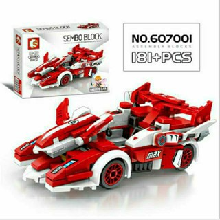 Lego sembo block xếp hình siêu xe (giao màu ngẫu nhiên)