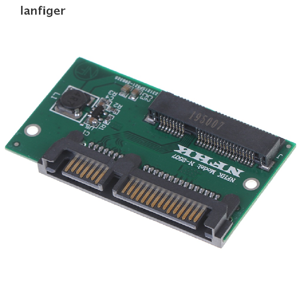 Card Chuyển Đổi Mini Pci-E ssd Sang sata3 2.5 inch Kèm Hộp Đựng