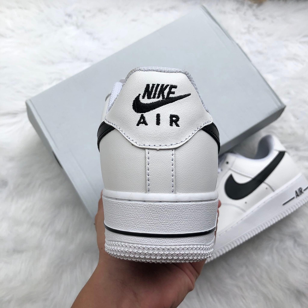 [𝐒𝐀𝐋𝐄 ĐẬ𝐌 ] Giày AF1 vệt đen bản trung SC, Sneaker Air Force 1 Bản xịn, full bill + box bảo vệ