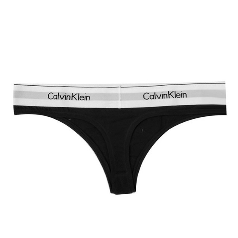 Calvin Klein Quần Lót Lọt Khe Không Đường May Chất Lụa Lạnh Mềm Mại Thoáng Khí Thoải Mái Cho Nữ
