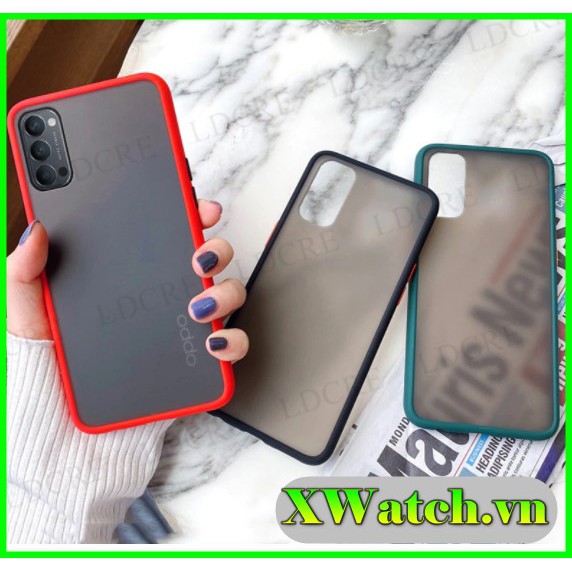 Ốp cao su non Oppo Reno 4 Reno 5 / A52 / A72 / A92 / A53 / F11 / F11 pro / A5 / A9 / A3S / F9 / A5S / A7 nhám mờ