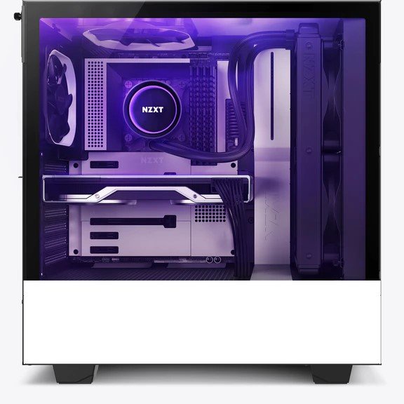 Vỏ case NZXT H510i MATTE WHITE