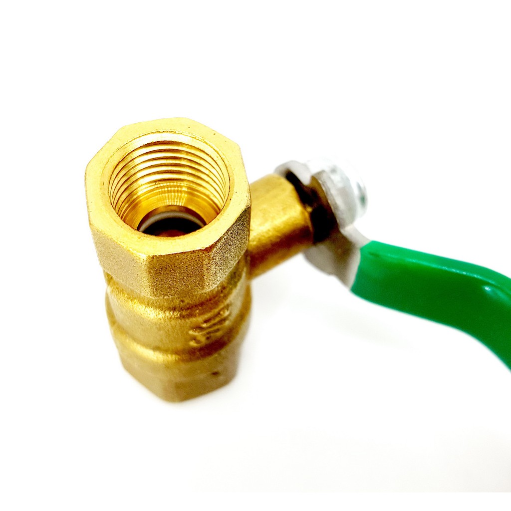 VAN GẠT HƠI KHÍ NÉN TỐT 2 ĐẦU REN TRONG 13MM