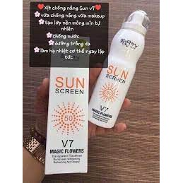 Chống nắng dạng xịt V7 Sun SCreen