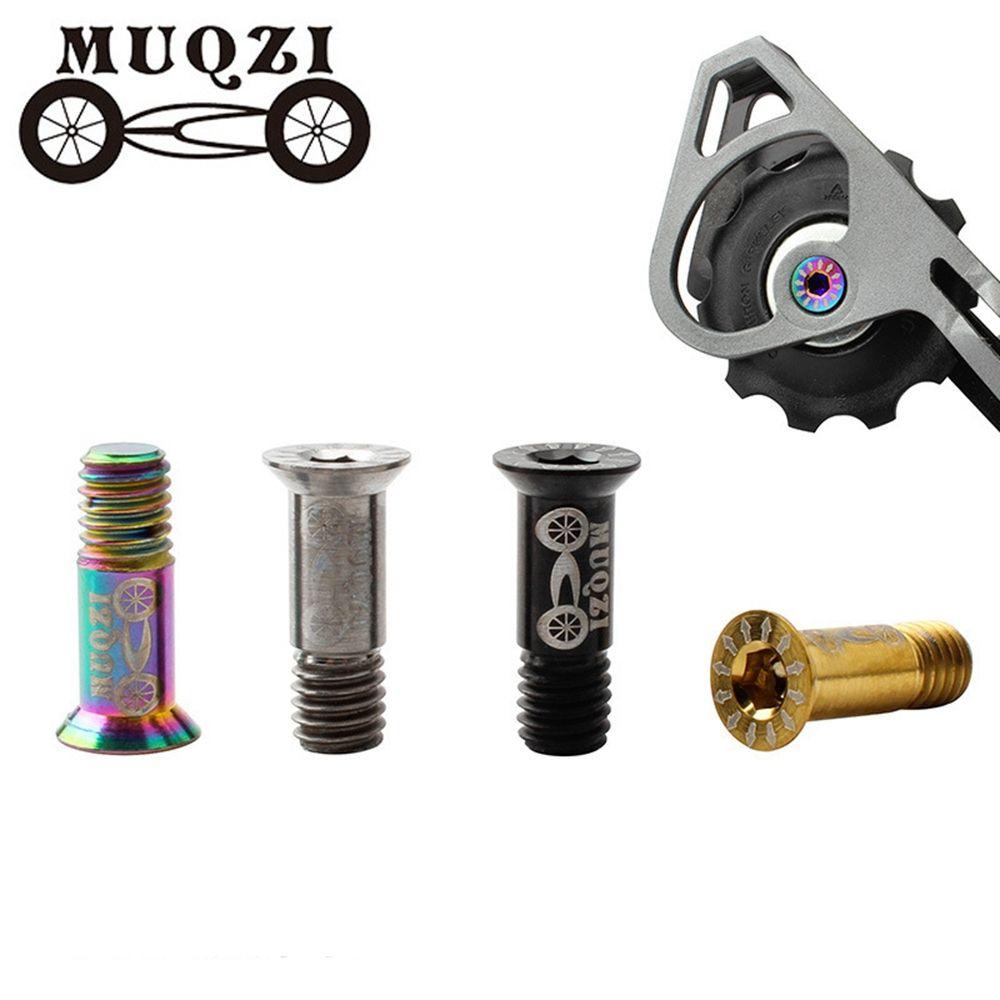 BSUNS Bộ 1 / 2 Ốc Vít M5 Bằng Hợp Kim Titan Cho Bánh Xe Đạp Leo Núi