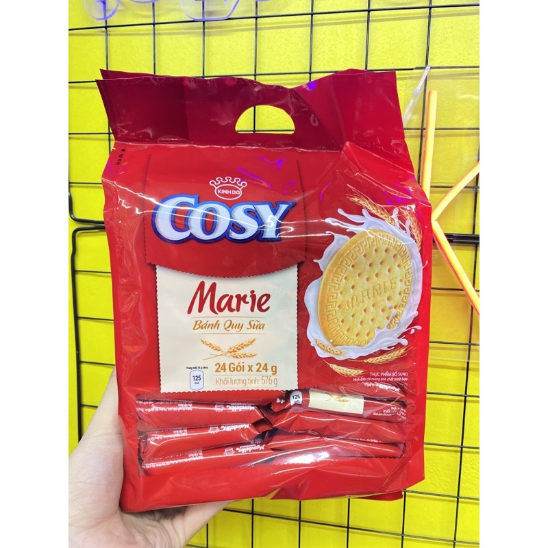 Bánh quy sữa Cosy Marie gói 576g 24gói x 24g thumbnail