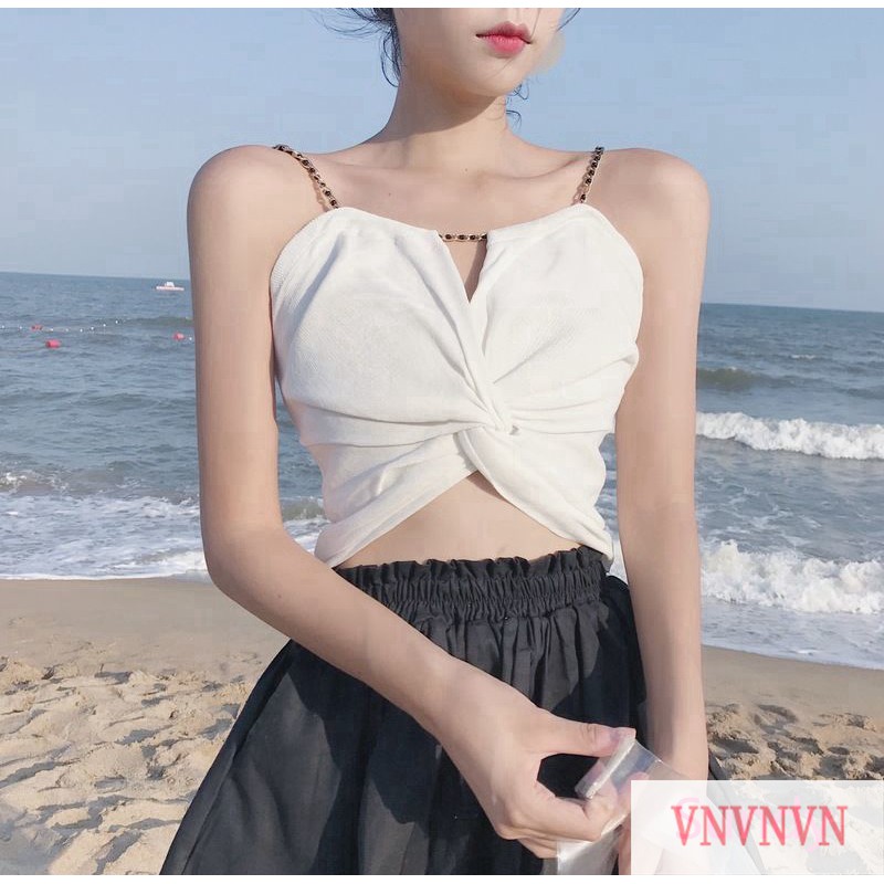 Áo Tanktop Không Tay Trơn Màu Xinh Xắn Dành Cho Nữ | BigBuy360 - bigbuy360.vn