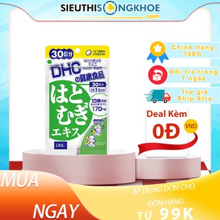 Viên uống Trắng da DHC Nhật Bản Adlay Extract 15 & 30 Ngày (15 & 30 viên)