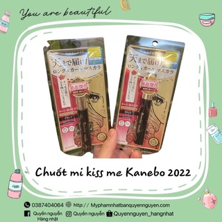 Mascara kiss me Heroine kanebo chuốt mi nhật bản made in japan