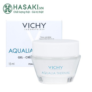 Gel Dưỡng Vichy Cấp Nước, Giữ Ẩm Cho Da Vichy Aqualia Thermal Rehydrating Cream Gel 15ml