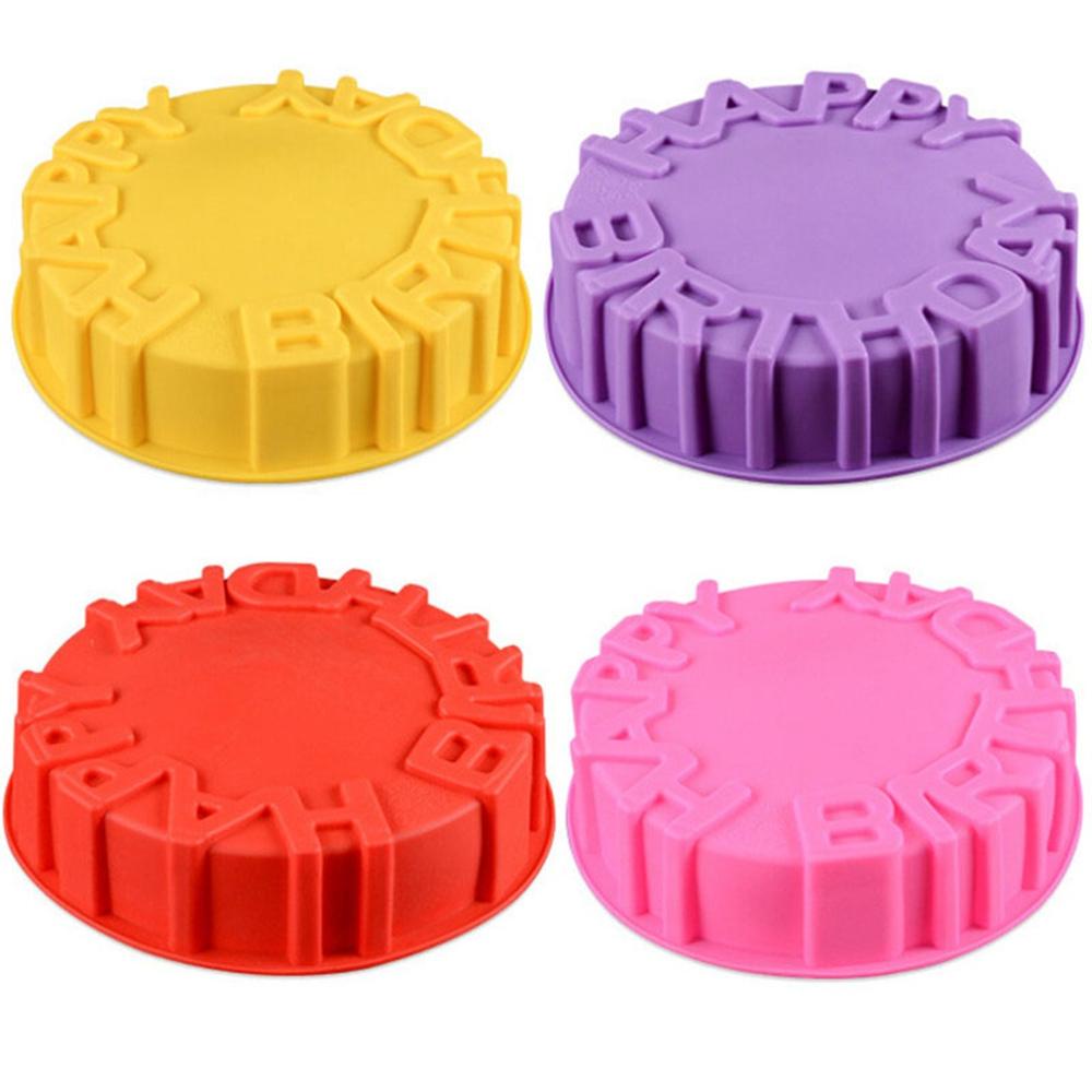JARRED Khuôn Silicone Làm Bánh Hình Chữ Happy Birthday