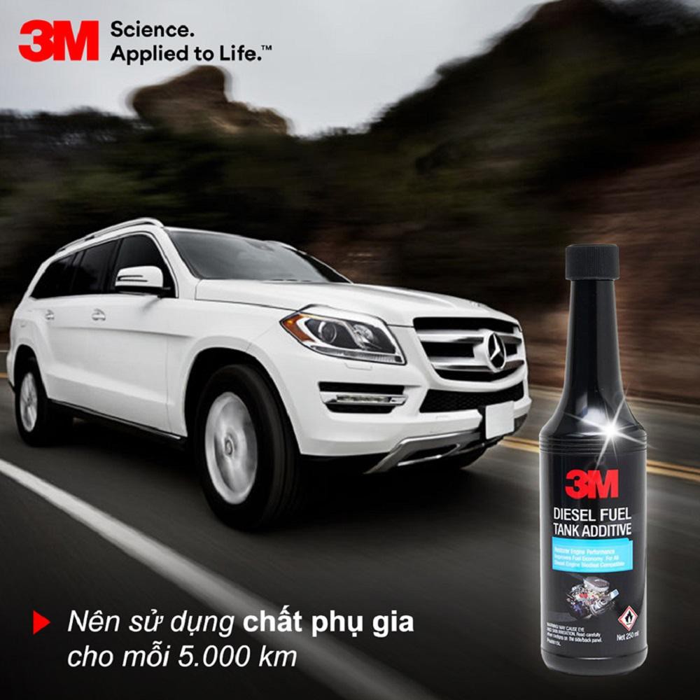 DUNG MÔI HOẠT HÓA VÀ VỆ SINH HỆ THỐNG DẦU 3M DIESEL FUEL TANK ADDITIVE 250ML