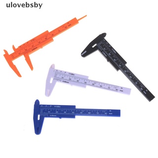   ulovebsby  1 Thước Cặp Thước Cặp Đo Kép Cân Bằng Nhựa Mini 80mm 