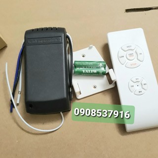 BỘ ĐIỀU KHIỂN TỪ XA QUẠT TRẦN LIỀN ĐÈN