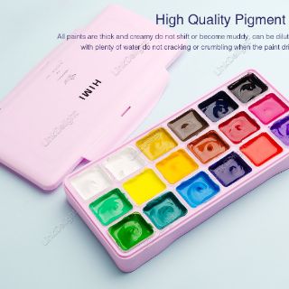 Màu Gouache HiMi set 18