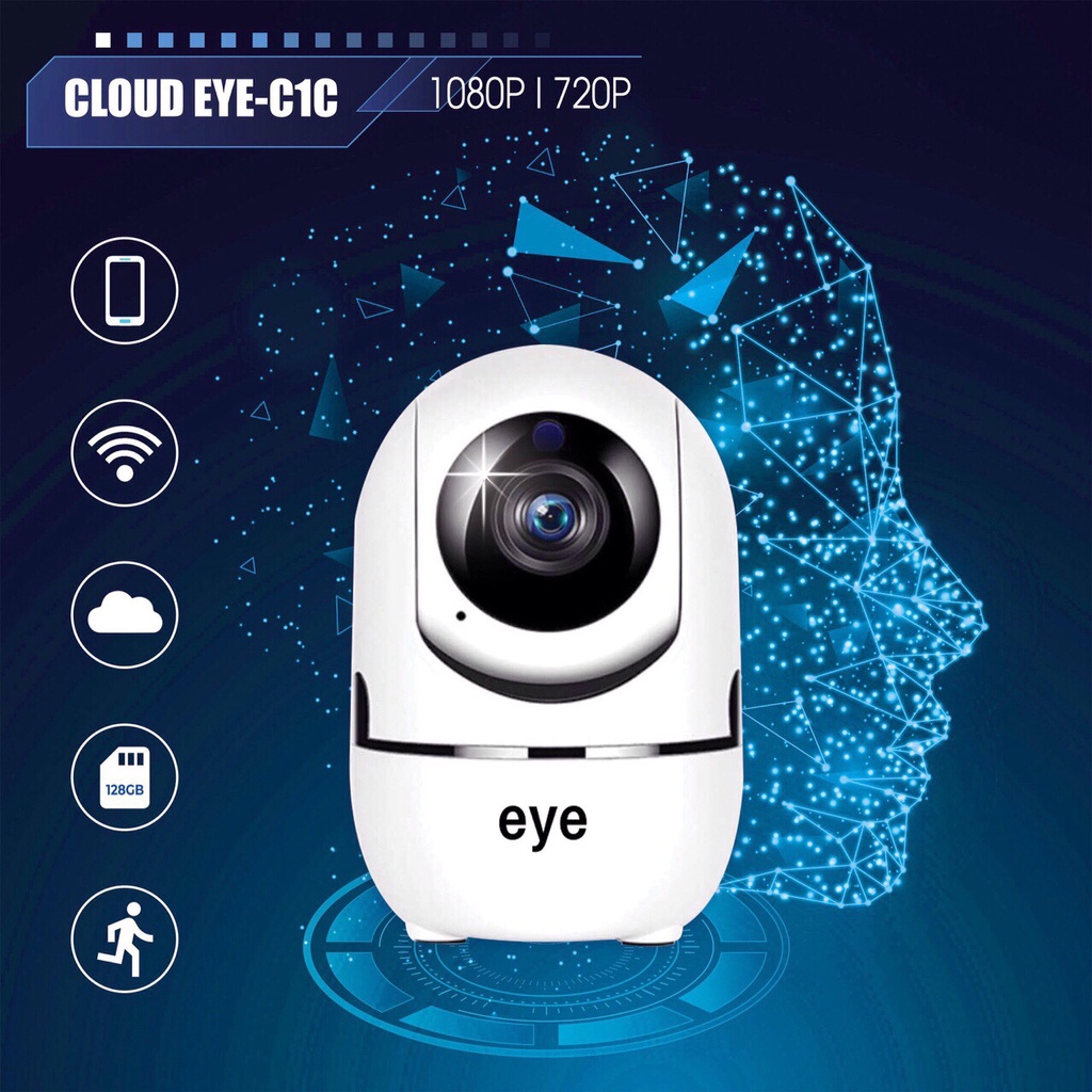 Camera IP 2.0 1080P EYE C1C Full HD chính hãng [BH 24 tháng]