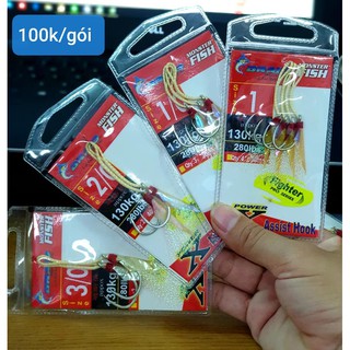 LƯỠI CÂU CÁ - LƯỠI JIG TÓM SẴN BRAID FIGHTER ASSIST HOOKS