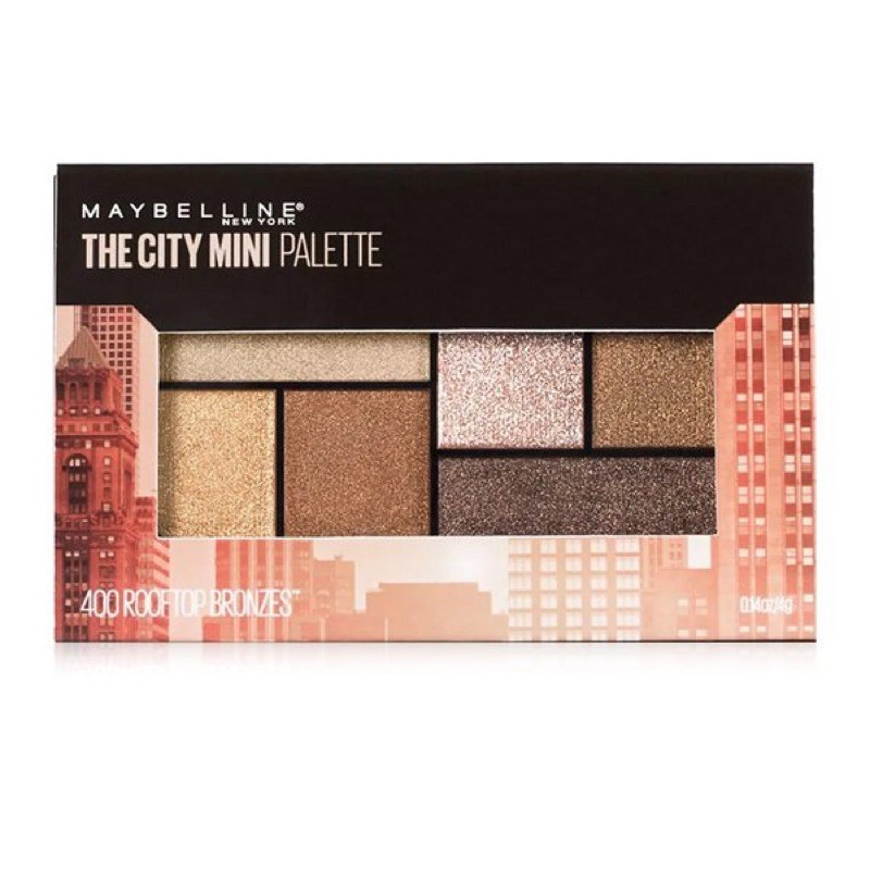 Bảng Phấn Mắt 6 Ô Maybelline The City Mini Palette