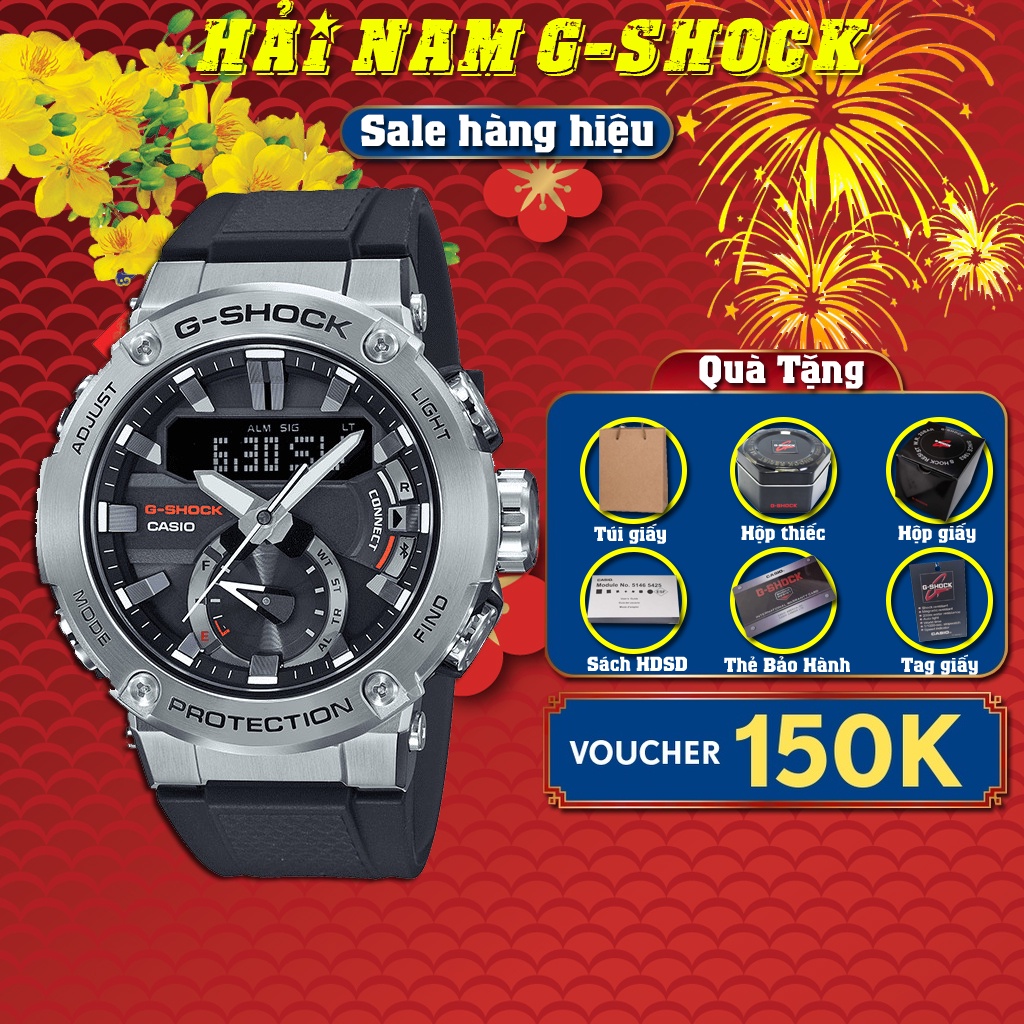 Đồng hồ nam G-SHOCK GST-B200-1A G-STEEL | GST-B200 | GSTB200 | B200 | Full phụ kiện