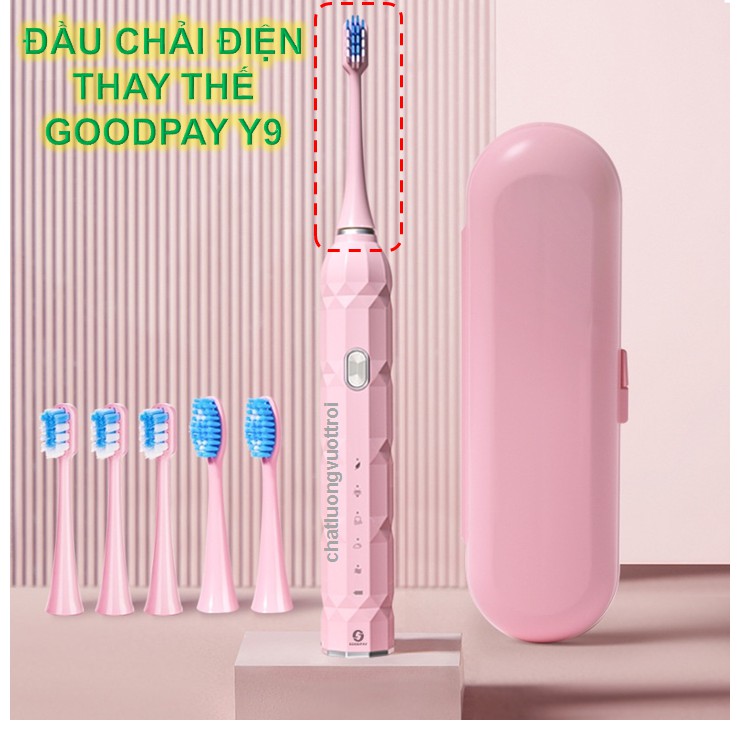 Đầu Bàn Chải Điện GOODPAY Y9 ( Set 2 Đầu Chải )