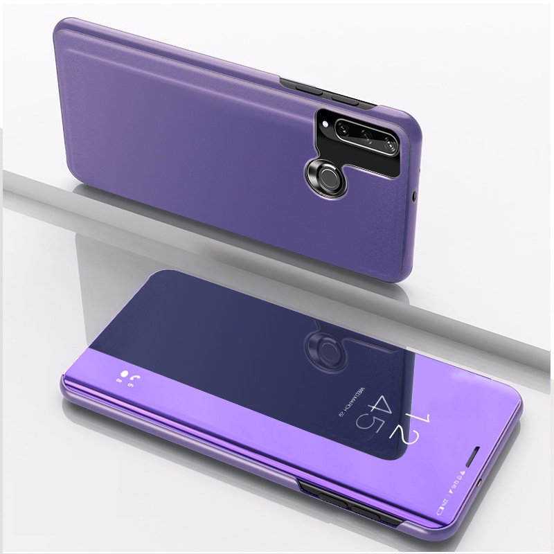 Ốp Điện Thoại Nắp Lật Tráng Gương Cho Huawei P10 Lite P9 Plus P8 Lite 2017 Y9 Prime 2019 Y7 2019 Y6 2019