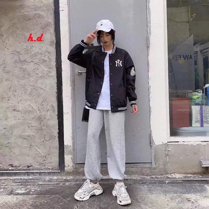 [Mã WASTUP5 giảm 10% tối đa 20K đơn 99K] Áo khoác bomber chữ N số 6 in tay HĐ12 | BigBuy360 - bigbuy360.vn