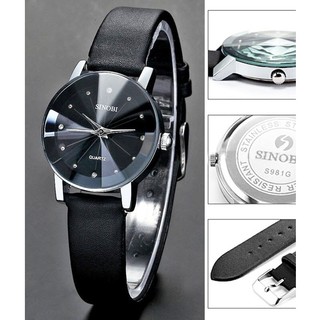 Đồng Hồ Nữ Sinobi 981 (Màu Đen)