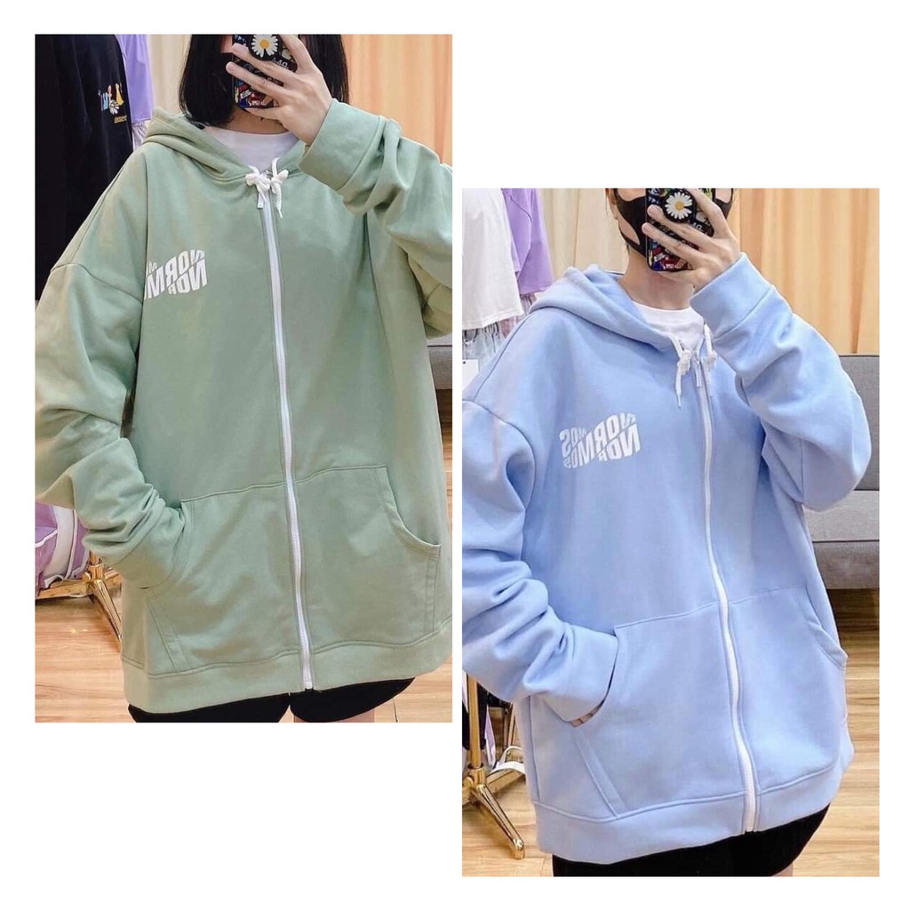ÁO KHOÁC NỈ NORMOS FORM RỘNG MÀU XINH