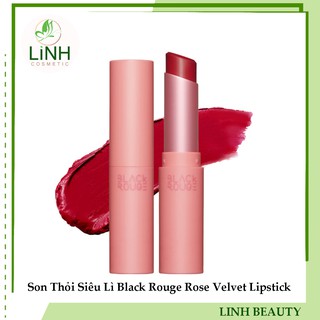 Son Thỏi Siêu Lì Black Rouge Rose Velvet Lipstick