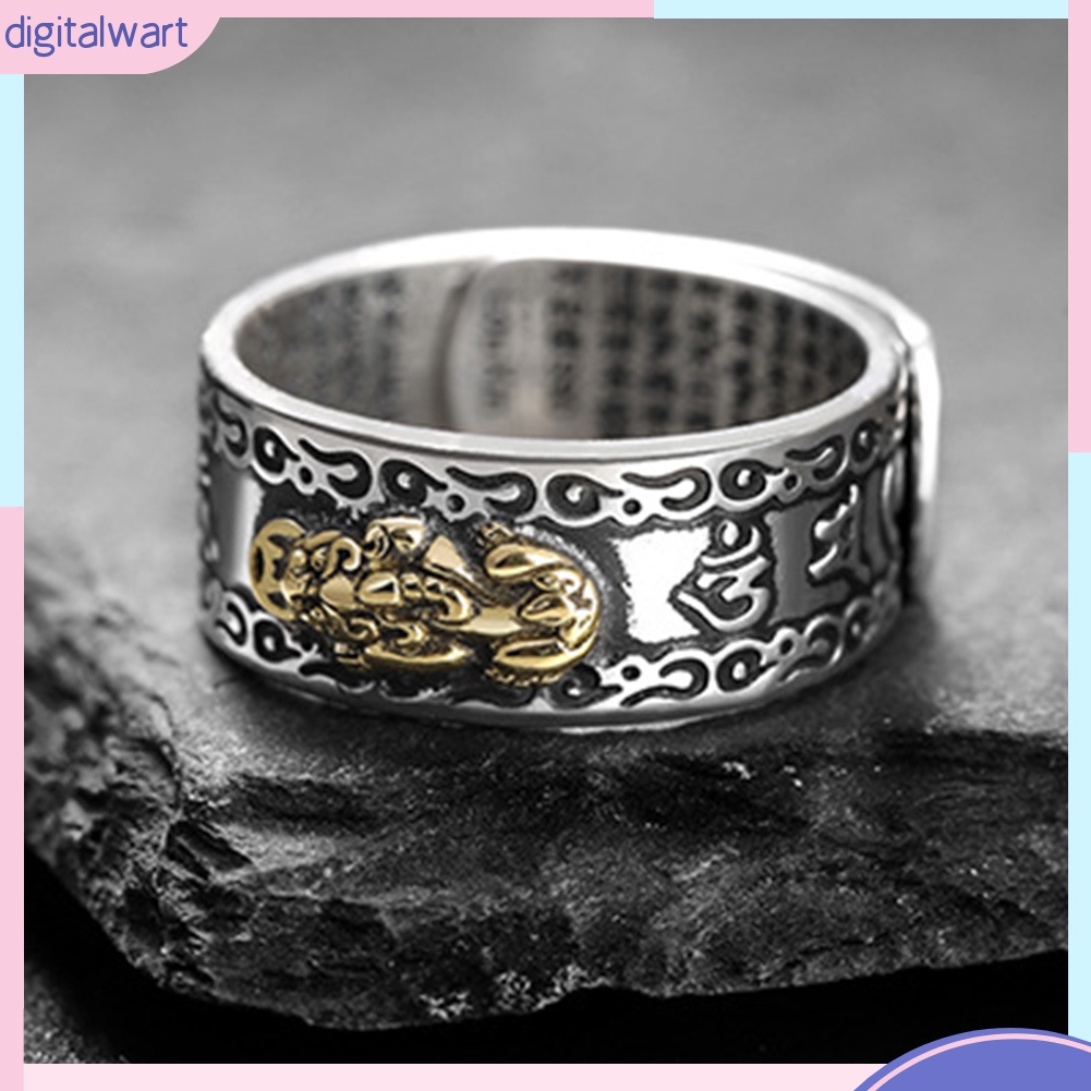 Nhẫn Hở Mạ Bạc Hình Trái Tim Rỗng Thời Trang Dành Cho Nam