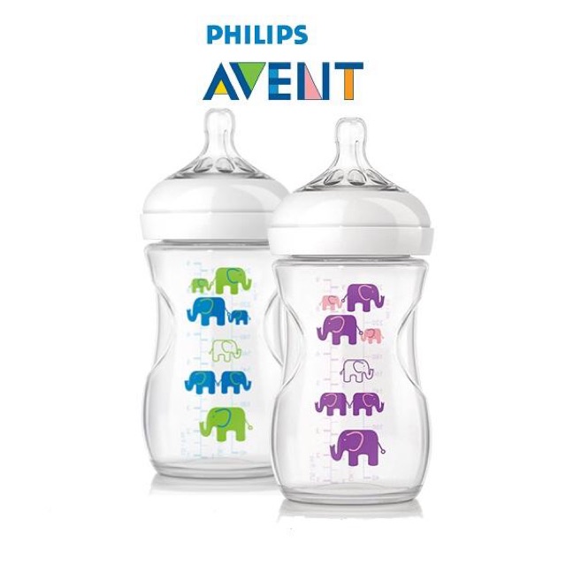 Bình sữa Avent natural  125ml, 260ml, 330ml