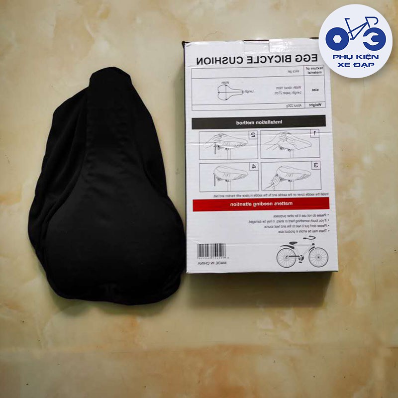 Đệm Lót Yên Xe Đạp Thiết Kế Tổ Ong Siêu Thoáng, Siêu Êm cao cấp