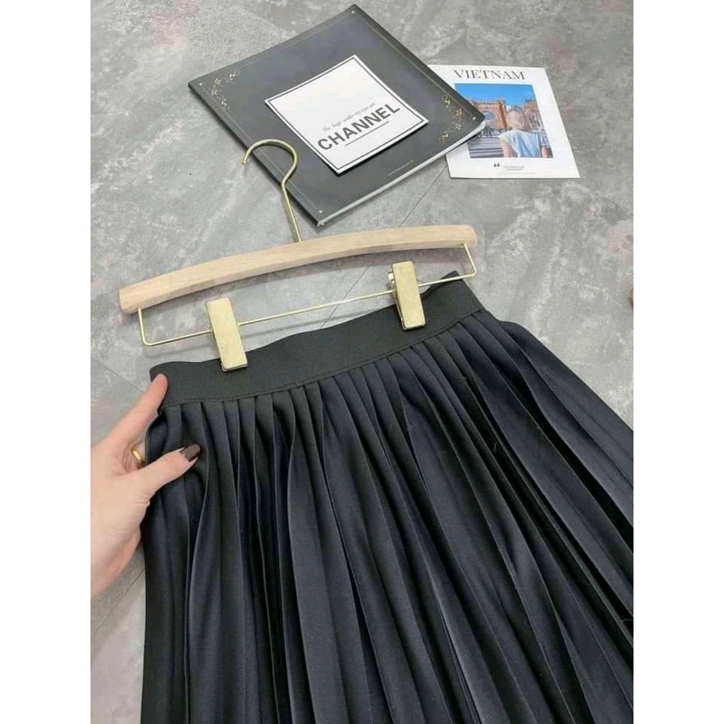 Chân Váy Xếp Ly,Chân Váy Ngắn 2 Tầng Siêu Đẹp, Chất umi Hàn Cao Cấp (Có quần bên trong) CAMA STORE V100