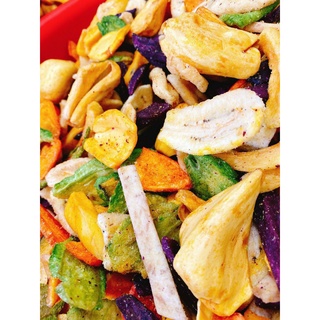 TRÁI CÂY SẤY THẬP CẨM 🍌🍎🍓🍑🥭🍅🍍🍈280gr