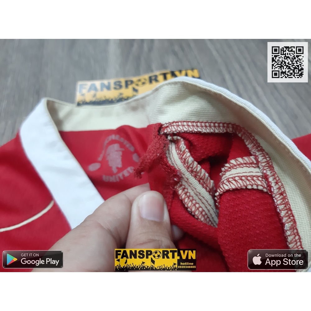 Áo đấu bóng đá Manchester United 2006-2007 home shirt jersey red 146814 Nike