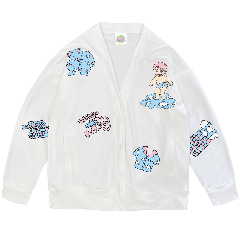 Cardigan LOVE WIN, WIN LOVE U