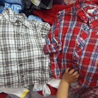 Combo 4 áo bé trai 8kg