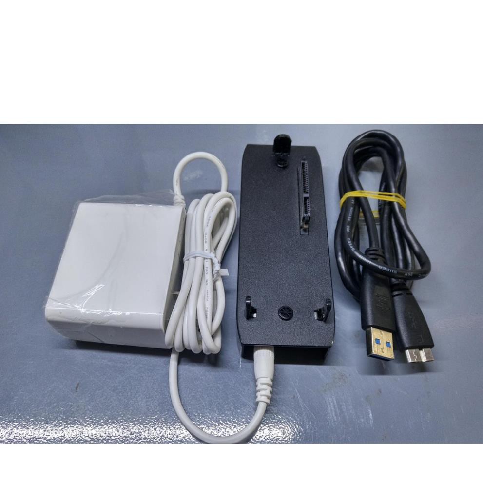 [KÈM DÂY NGUÔNG] Dock Ổ Cứng 3.5 / 2.5 USB 3.0 - Biến HDD Thường Thành HDD Di Động | BigBuy360 - bigbuy360.vn