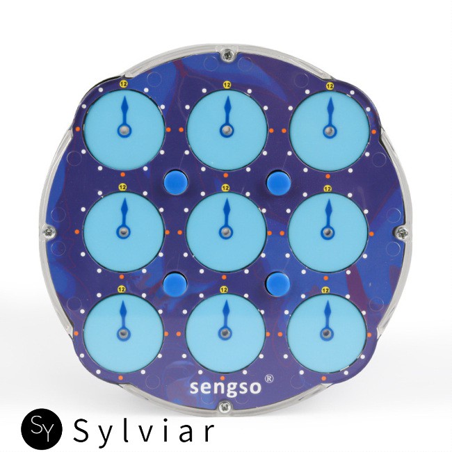 Khối Rubik Đồ Chơi Hình Đồng Hồ Shengso Có Nam Châm