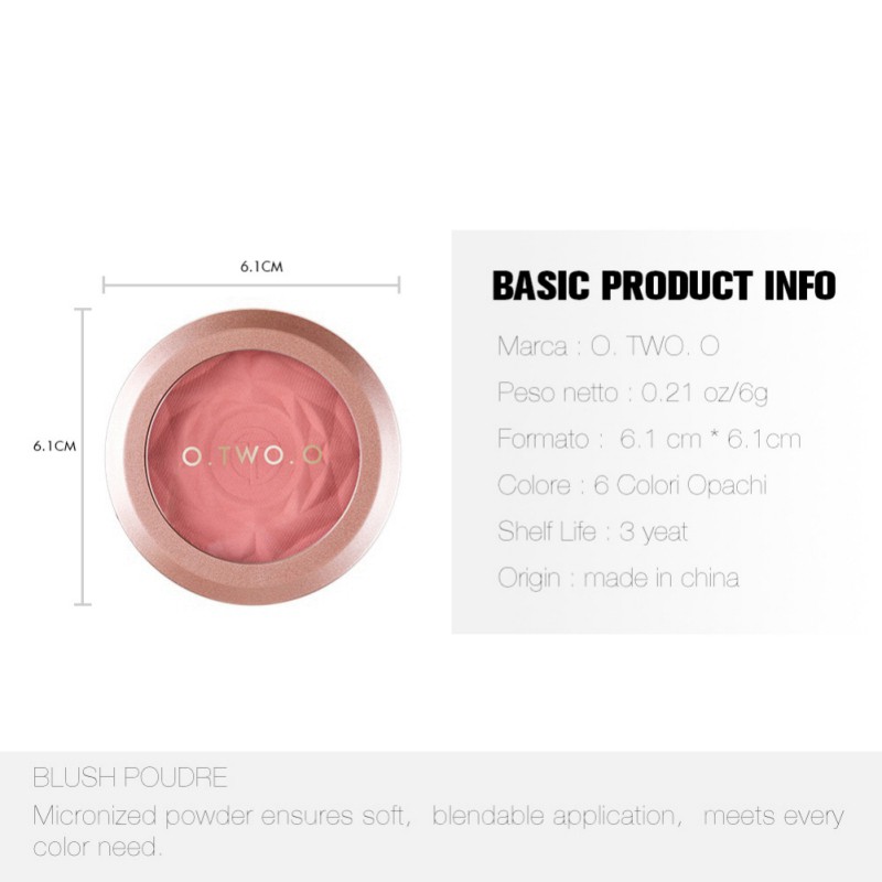 [Hàng mới về] Phấn má hồng một màu trang điểm kháng nước lâu trôi và làm sáng tông da | BigBuy360 - bigbuy360.vn