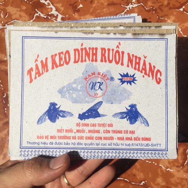 10 tấm Keo dính ruồi nhặng Nam Kiệt